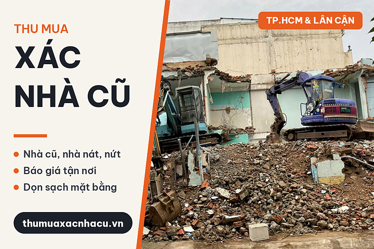 Thu mua xác nhà cũ