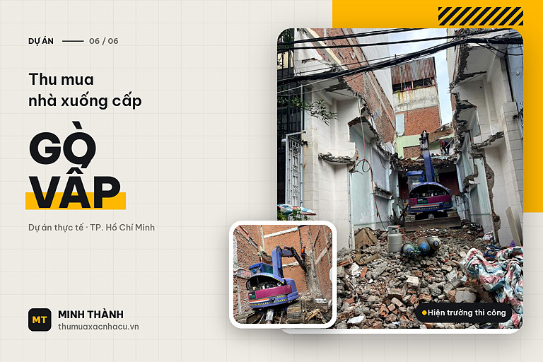Thu mua nhà xuống cấp tại Gò Vấp