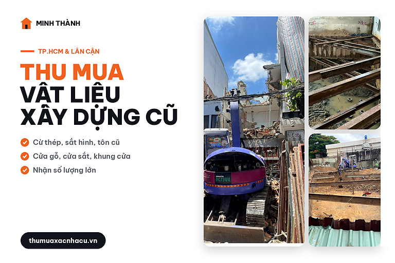 Thu mua vật liệu xây dựng cũ tại TP.HCM